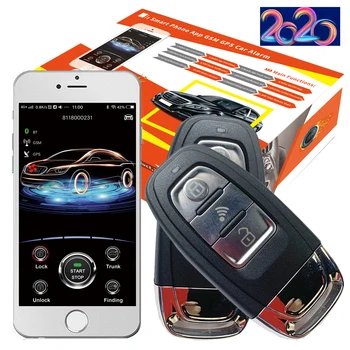Cardot 2g pasyvus imobilizavimo sistema smart automobilių signalizacijos, push button start stop mobiliąją programėlę išmaniųjų pke auto automobilių signalizacijos sistemos