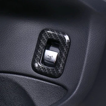 CarManGo Mercedes Benz GLC 2016-2019 Automobilių Stilius Vidinis Liemens Mygtuką Perjungti Padengti Rėmelio Apdaila Lipdukas, Interjero Priedai