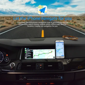 Carplay nešiojamų navigacijos grotuvas apple iphone ios carplay sistemos žaisti auto skaitmeninis bmw kelis priimančiosios turimų modelių