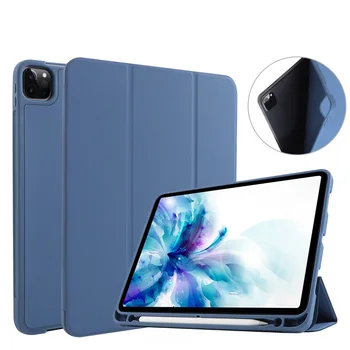 Case for iPad Pro 11 2020 atsparus smūgiams Magnetinio su Pieštukas Turėtojas Galinį Dangtelį, skirtą 