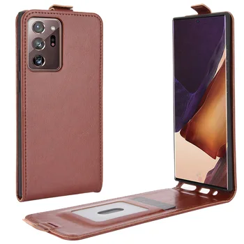 Case For Samsung Galaxy Note 20 Ultra Atvejais Vertikalus PU Odos Flip Case For Galaxy Note 20 Ultra Padengti įmonės Telefono Krepšys