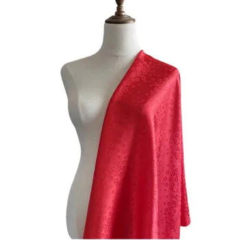 CF984 Kilnus Embossment Modelio Raudonos Gėlės Žakardo Brokatas Medžiaga/Suknelė Clothings Audiniai/Namų Tekstilė/Siuvimo Medžiagos