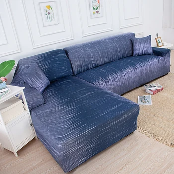 Chaselong Kampe sofa apima kambarį užvalkalai, elastinga ruožas, kurių skerspjūvio sofos cubre sofa ,L formos, reikia pirkti 2 vienetų
