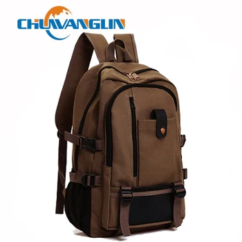 Chuwanglin drobės kuprinė vyriški kelionių kuprinė atsitiktinis mokyklos krepšiai, mada vyrų Dienos kuprinės unisex studentų maišelį A1715