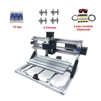 CNC graviravimo mašina Pcb Frezavimo Staklės Medžio Drožyba mašina 3018 PRO 
