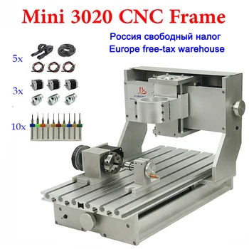 CNC Router rėmo Mini 3020 tikslumo frezavimo staklės 