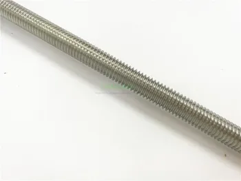CNC Z ašis Strypas iš Nerūdijančio Plieno M8x1.25mm +M881.25mm delrin riešutų Shapeoko X-išdrožti CNC frezavimo maršrutizatorius mašinos dalys