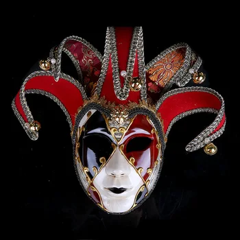 Cosmask Halloween Mask Rekvizitai Venecija Klounas, Kaukė Realybę, Suaugusių Šalies Kostiumų Siaubo Kaukė Siaubo Karnavalas Cosplay