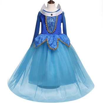 Cosplay šalis Princesė Suknelė, Vaikams, Suknelės Mergaičių Dress Helovinas Kostiumai Kalėdų Mergaičių Drabužius Gimtadienis