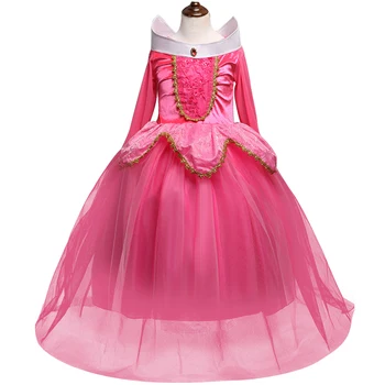 Cosplay šalis Princesė Suknelė, Vaikams, Suknelės Mergaičių Dress Helovinas Kostiumai Kalėdų Mergaičių Drabužius Gimtadienis
