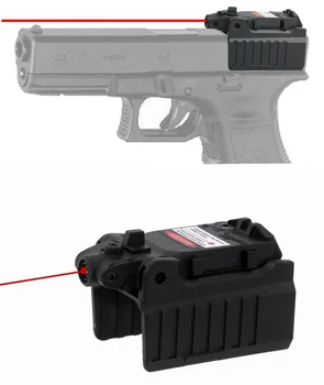 CQC Karinės Airsoft Taktinis Compact Pistoletas Ranka Ginklą, Raudona Lazerio Akyse taikymo Sritis Aukšto Kalno Už Glock 17 18C 22 34 Serija