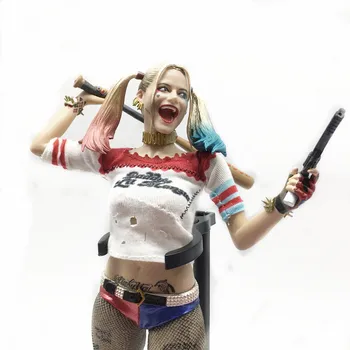 Crazy Žaislai Savižudžių Būrys Harley Quinn Su Drabužiais Veiksmų Skaičius, PVC Lėlės Anime Kolekcines Modelis Žaislai Dekoruoti Dovanas