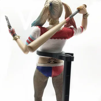 Crazy Žaislai Savižudžių Būrys Harley Quinn Su Drabužiais Veiksmų Skaičius, PVC Lėlės Anime Kolekcines Modelis Žaislai Dekoruoti Dovanas