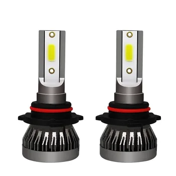 CROSSTIGER Automobilių žibintų Mini Lempos H4, H7 LED Lemputes H1 LED H8, H11 priekinių Žibintų Rinkinį, 9005 HB3 9006 HB4 6000k Rūko žibintai 12V LED Lamp36W