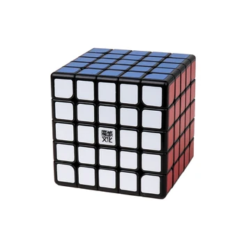 Cuberspeed Moyu Aochuang WR M 5X5 Black Cube Moyu Aochuang WEM Magnetinio 5x5x5 Greitis Kubas