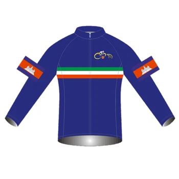 Custom-made ilgomis rankovėmis kalnų dviračiu žemyn marškiniai Ropa Ciclismo Maillot dviračių džersis į pakalnę megztiniai