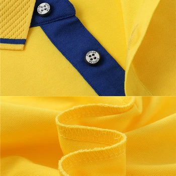 Custom Siuvinėjimo Polo Marškinėliai Spausdinti Savo Dizainą, Logotipą Grupės Komandos, Mokyklos, polo marškinėliai, Kvėpuojantis Medvilnės marškinėliai Topai Tees