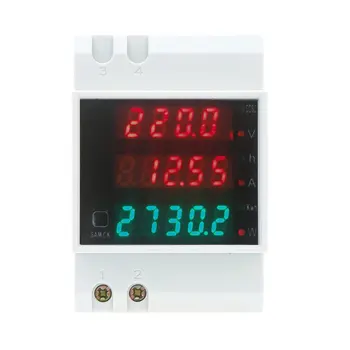 D52-2047 LED Digital Multi-funkcija Metrų Voltmeter Ammeter Didelio Tikslumo Stabilus Ir Patvarus Voltmeter Ammeter AC300V