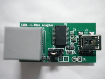 DALLAS 1-Wire Vieno miesto prietaiso reader/programuotojas (DS9097/DS9490)