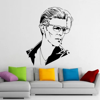 David Bowie Sienos Lipdukai Muzikos Dainininkė Žvaigždžių Sienų Lipdukai Vaikų Kambario Home Design Vinilo Freskomis Meno Plakatas Vinilos Paredes A292