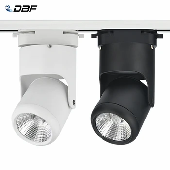[DBF]Pritemdomi 7W 10W 15W 20W COB LED Bėgių Šviesos LED Prožektoriai, Apšvietimas, Šviestuvas, parduotuvė 