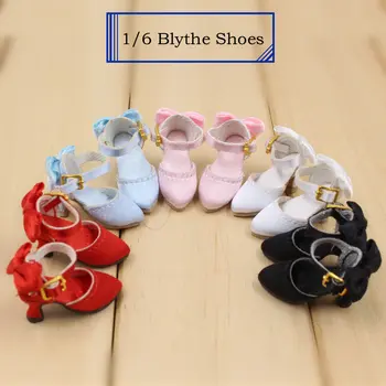DBS Blyth lėlės Šilko aukštos kalvos batai 2,5 cm penkių skirtingų spalvų, gali būti pasirinkti Mielas Neo 1/6 BJD mergina dovana