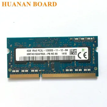 DDR3 4G 1RX8 2RX8 PC3L 12800S 1 600mhz 4gb Nešiojamas Atminties 4G pc3l 12800S 1600 MHZ Nešiojamojo kompiuterio Modulį SODIMM RAM