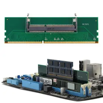 DDR3 RAM atminties jungties adapteris, Skirtas SO-DIMM nešiojamas naujas darbalaukio DDR3 į adapterį DIMM vidaus RAM desktop laptop man S0V1