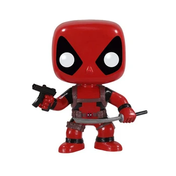 Deadpool Džiaugsmą Tapybos Bob Ross Deadpool MIEGĄ Ant Paspirtuko Sėdima Klounas Antis Surinkimo Vinilo Modelis Žaislai Paveikslas Dovanų