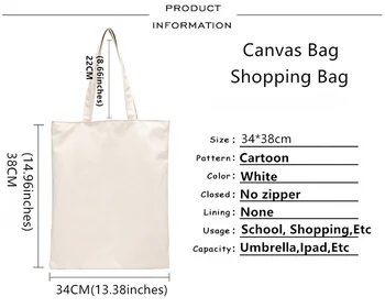 Death Note, pirkinių krepšys bakalėjos drobės shopper apsipirkti medvilnės daugkartinio naudojimo maišelis maišelis cabas bolsas ecologicas string medžiaga sacolas