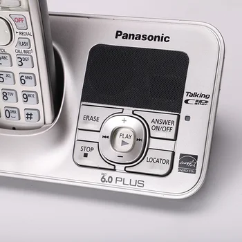 DECT Skaitmeniniai Belaidžiai Telefonai Su Ryšio Balso Pašto Backlit LCD Belaidžio Ryšio Office Home Reikalas Sidabro Pilkos