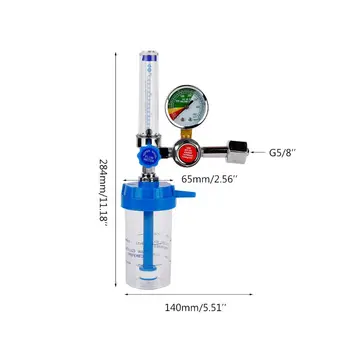 Deguonies Reguliatorius O2 Slėgio Reduktorius, skirtas Inhalator Slėgio Mažinimo Vožtuvas G5/8\
