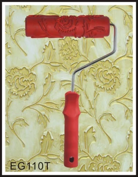 Dekoratyvinių Dažų Volelis Reljefinės Tekstūros Dažymo Įrankiai Modelis Sienos Gumos Beoriu Pintura Mašina Buitinių Šepečių EG110T