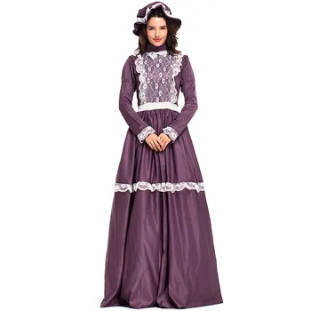 Deluxe Viktorijos Tarnautojas, Vidaus Kostiumas Suaugusių Moterų Viduramžių Prancūzijos Wench Helovinas Šeimai Šalis Fantasia Tarnaitė Išgalvotas Suknelė