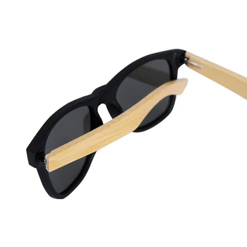 Derliaus Bambuko Akiniai nuo saulės Vyrams Sunglass Moterims Prekės ženklo Dizaino Paplūdimio Oranžinė raudona Poliarizuoti Saulės Akiniai Atspalvių lunette oculo