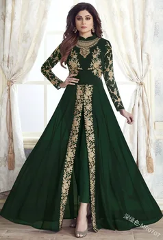 Derliaus Dviejų dalių Rinkinys Moterims Suknelės ilgomis Rankovėmis Įdegio Šifono Big Swing Party Dress Islamo Drabužių Plus Size Vestidos 5XL