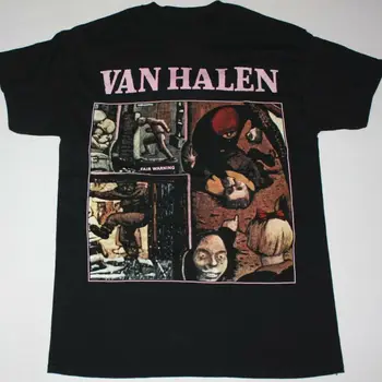 Derliaus Teisingas Įspėjimas Van Halen Black Marškinėliai Unisex Visi Dydis Perspausdinti M1131