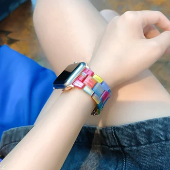 Derva Diržu, apple watch band 44mm 40mm iwatch juosta 42mm 40mm watchband apyrankė 