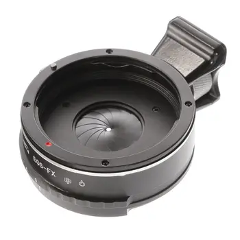 Diafragmos Skolina Adapterio Žiedas Canon EOS EF Objektyvo Fuji Fujifilm X-mount X-PRO2 X-E3 X-E2S X-A1 X-A10 X-A20 X-H1
