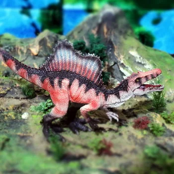Didelio Dydžio, Aukštos Kokybės Kietas Gyvūnų Priešistorinių Dinozaurų Pasaulio Gyvūnų Spinosaurus Modelis Veiksmų Skaičiai PVC Žaislas Vaikams Dovanų