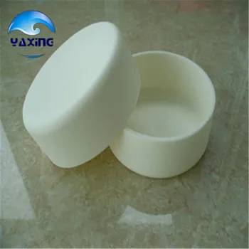 Didelio grynumo aliuminio oksido al2o3 keramikos tiglį 120ml skersmens cilindro formos 99% gryno