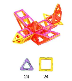 Didelis Dydis Magnetiniai Blokai Magnetinio Dizainerio-konstruktoriaus Rinkinį, Modelis ir odinas Magnetai Švietimo Žaislai Vaikams