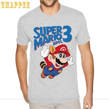 Didelis Rūbų Dydis Super Mario Tee Marškinėliai Vyrams Cool Trumpas Rankovėmis Grafinis Marškinėlius Vyrų Pardavimo Kaina Oficialus Drabužiai