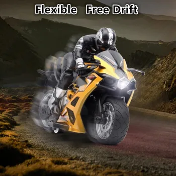 Didelės Spartos Nuotolinio Valdymo pultas RC Stunt Motociklo 360 laipsnių Sukimosi drift Car 60mins Ratai Lenktynės Motociklai RC Motociklo Žaislo modelis