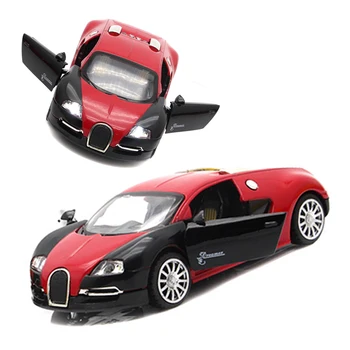 Diecast Bugatti Veyron Modles Lydinio Automobilių Modeliai Žaislų Kolekcija Traukti Atgal, Vaikų Žaislus, Namų Apdailos, Dovanos