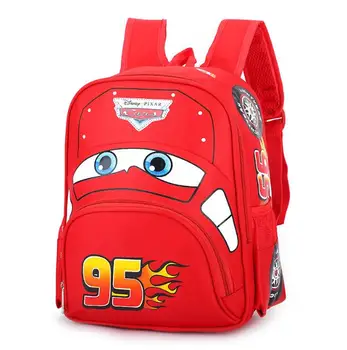 Disney automobilių cartoon vaikų Darželis maišelį, mokykla, vaikų automobilių kuprinė berniukas knygos krepšys, atsparus vandeniui 2-6 metų