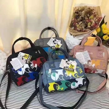 Disney Mickey mouse anime berniukų ir mergaičių petį krepšys minnie rankinėje kelionės krepšys didelės talpos vaikams Kalėdų dovana