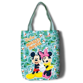 Disney Mickey Mouse Goofy Pirkinių Krepšys lady merginos ranka maišo Didelės Talpos Merginos Rankinės, Dovanos
