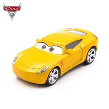 Disney Pixar Cars 3 2 Jackson Audra Dinoco Cruz Metalo Diecast Žaislas Automobilio modelį vaikams 1:55 Prarasti visiškai Naujas Sandėlyje