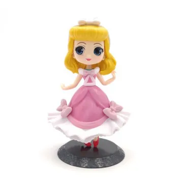 DISNEY Q posket Lėlė Princesė Arielis Tangled Rapunzel Elsa Anna Pav žaislai, lėlės, žaislai Tortas Topper Tortas dekoro gimtadienio